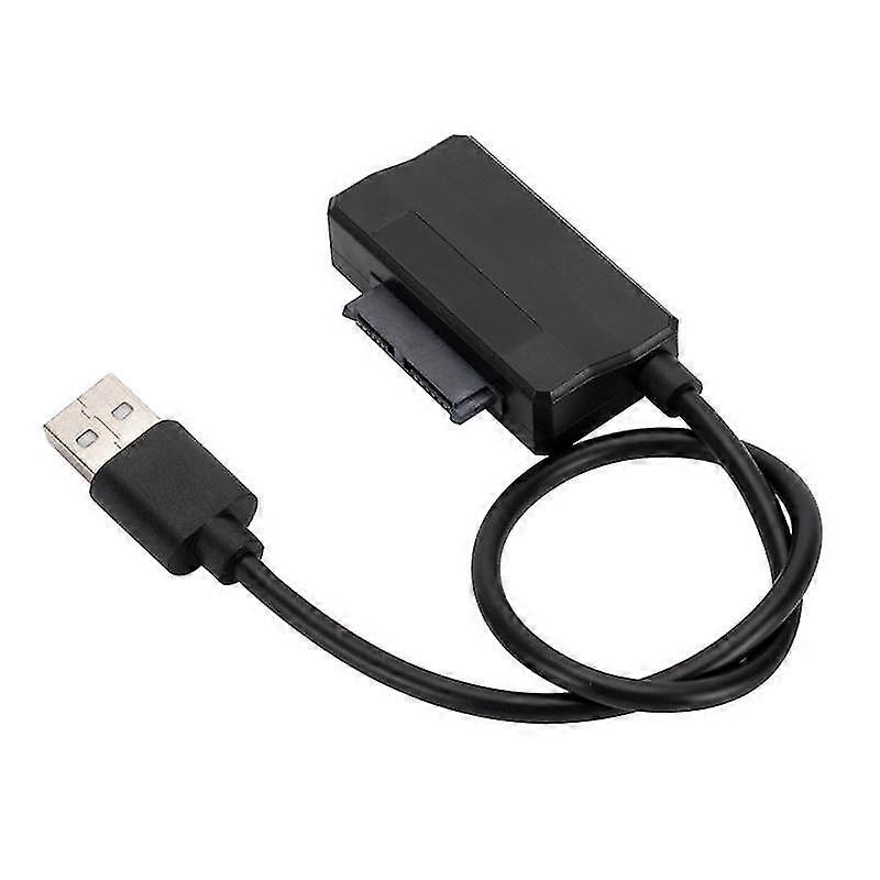 Sata7p+6p To Usb2.0 Notebook External Optical Drive Box Data Cable Usb Sata Easy Drive Cable 30cm F