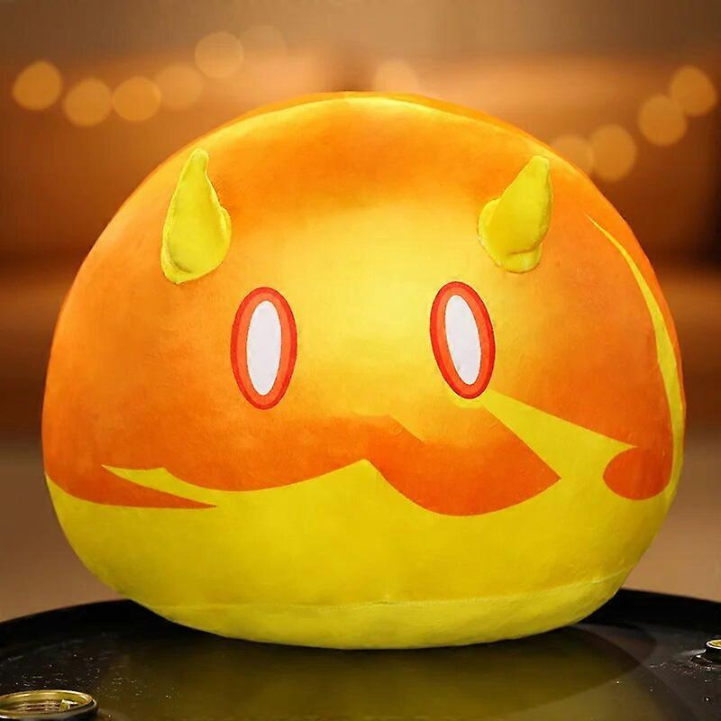 35cm Genshin Impact Slime PlushToys Element Game Cosplay Doll Soft Anime Cartoon Game Wypchana poduszka Prezenty świąteczne dla dzieci