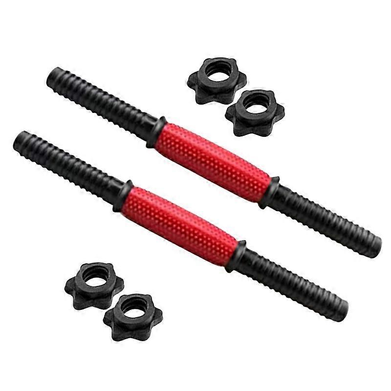 Dumbbell Bars 35 Cm Adjustable Dumbbell Handles Set With 4 Lock Collars Non-Slip Weightlifting Dumbbell Bar Pair For Home Fit
