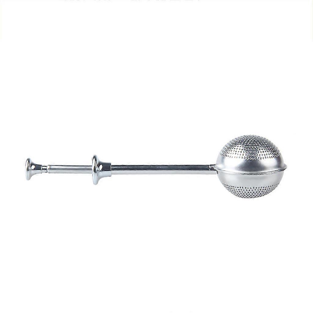 Stainless Steel Loose Leaf Tea Locking Teaspoon Infuser Ball Filter Q