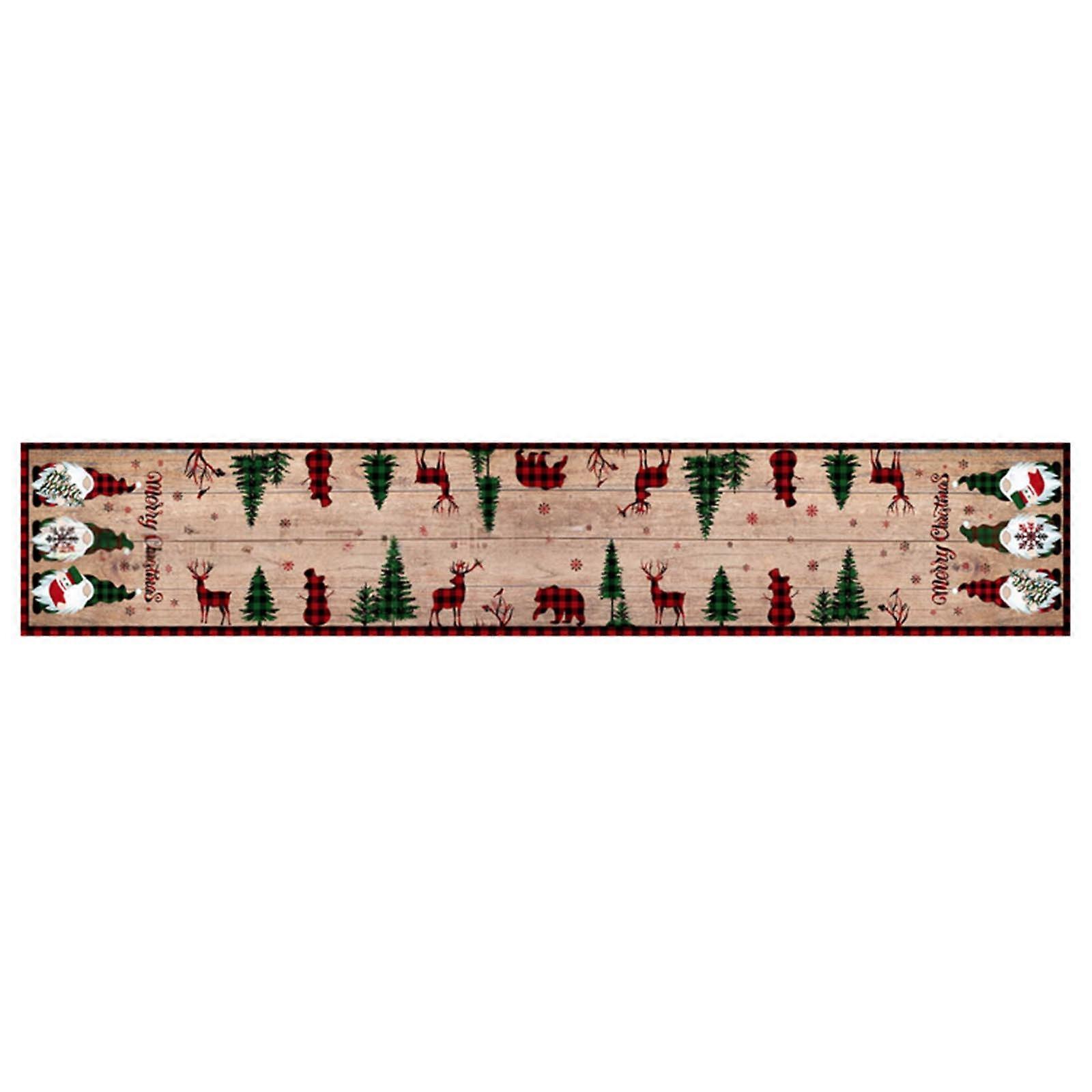 Christmas Table Flag Winter Table Flag Decorative Table Flag Free Size red