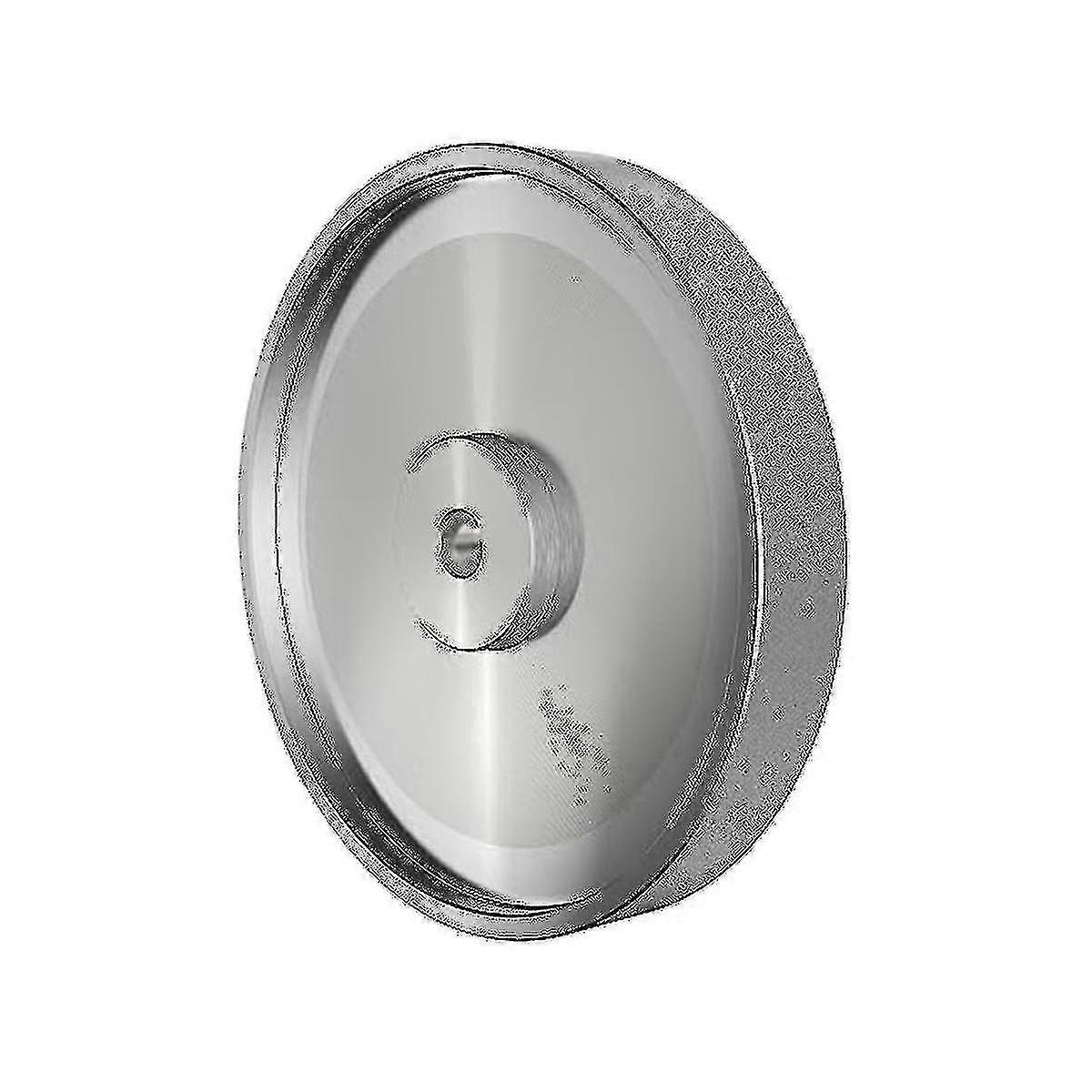 Cbn wheel, 6 in. dia. x 1 in. wide x 1/2 in. hole, for grinding woodworking tools, bench grinder (180 grit)