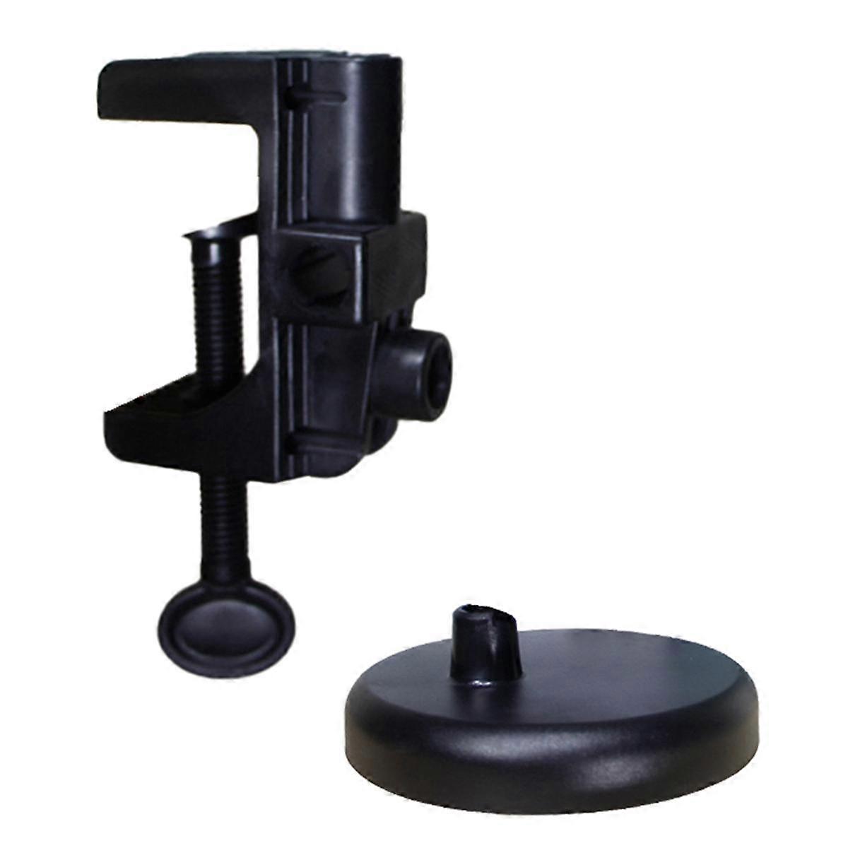 Table Lamp Universal Base Clip Table Lamp Round Base Plate Swing Arm Table Lamp Accessories Black
