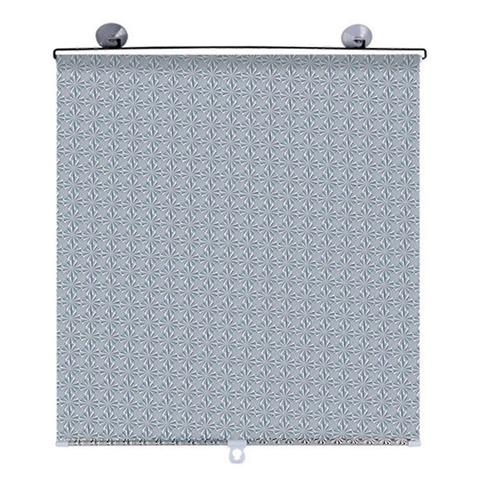 Blackout Blind Shade With Suction Cups Retractable Windshield Shade