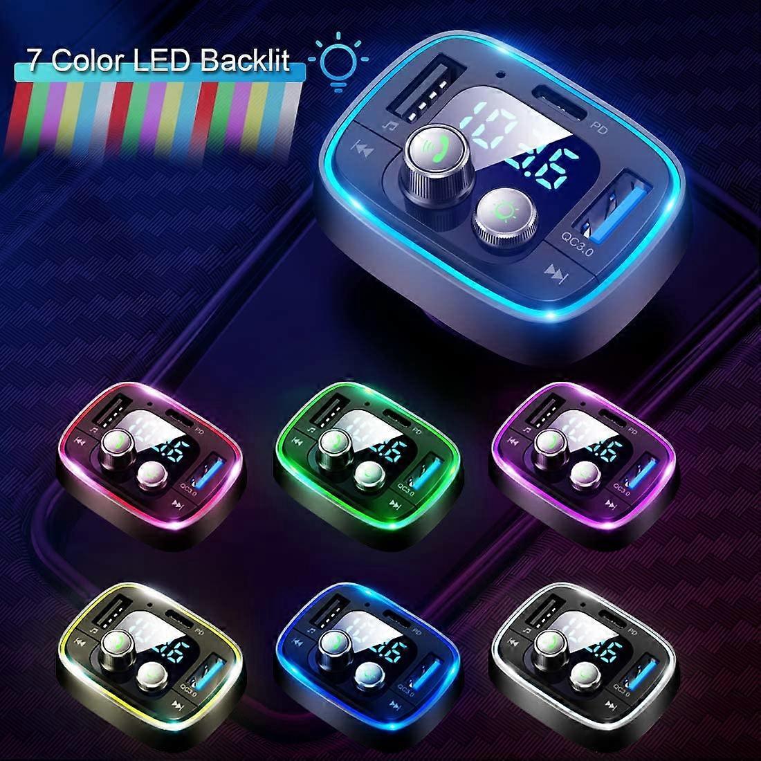 車用Bluetoothアダプター、ワイヤレスFMラジオトランスミッター