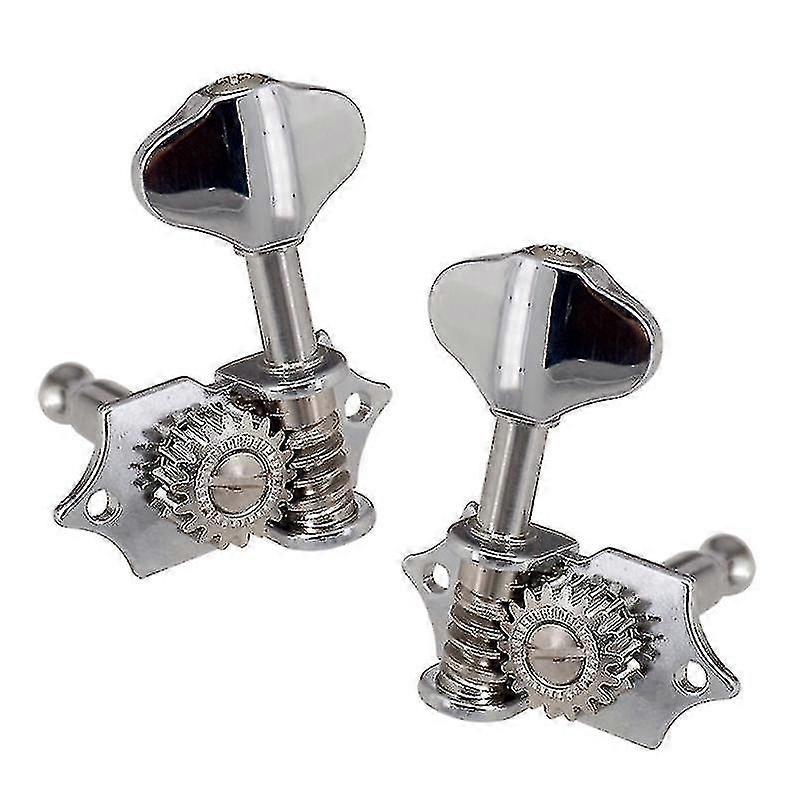 6st 1:18 Gitarrsträngsstämningspinnar kompatibla med akustisk eller gitarr silver