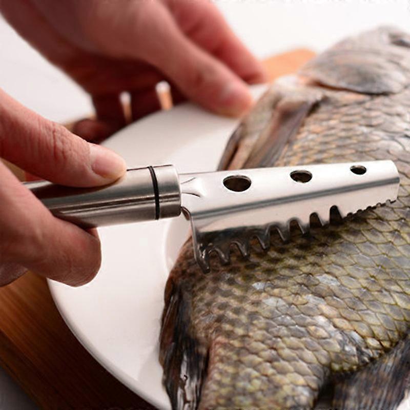 304 Stainless Steel Fish Scale Scraper Fish Killing Tool Scraper Fish Scaler