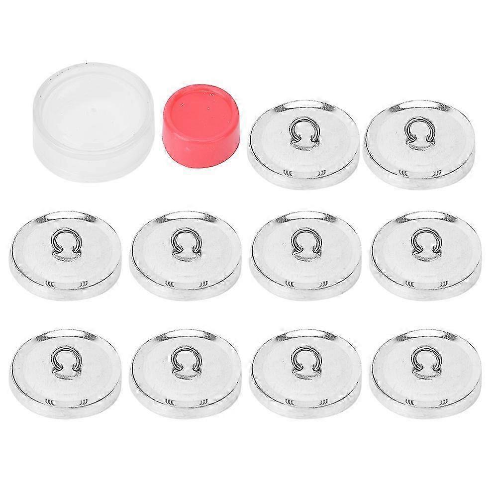 Cloth Bag Cover Buttons Kit Round Button Base DIY Handmade Crafts Buckle Making Tools25MM