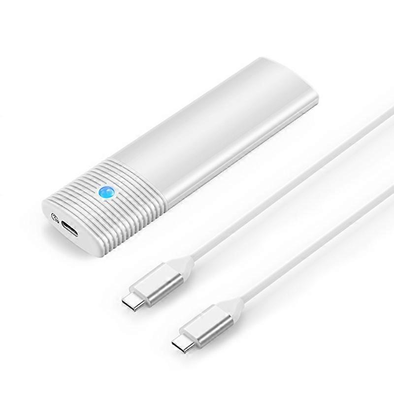 M2 Sata NVME to USB 3.2 Hard Drive Enclosure Dual Portocol 10Gb M.2 SSD Box