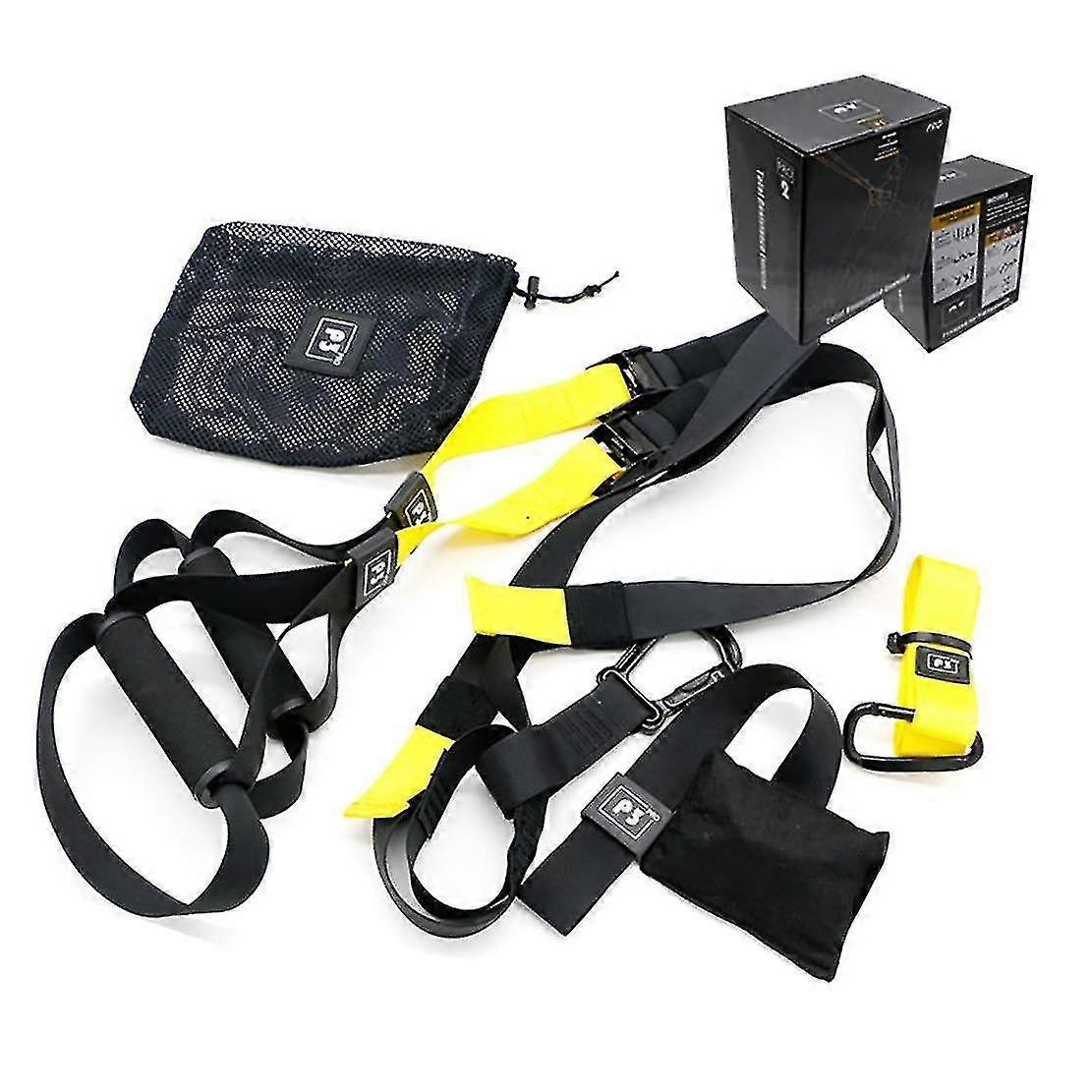 Pro Suspension Trainer Straps Home Gym Fitness Resistance Bands For Trx Training