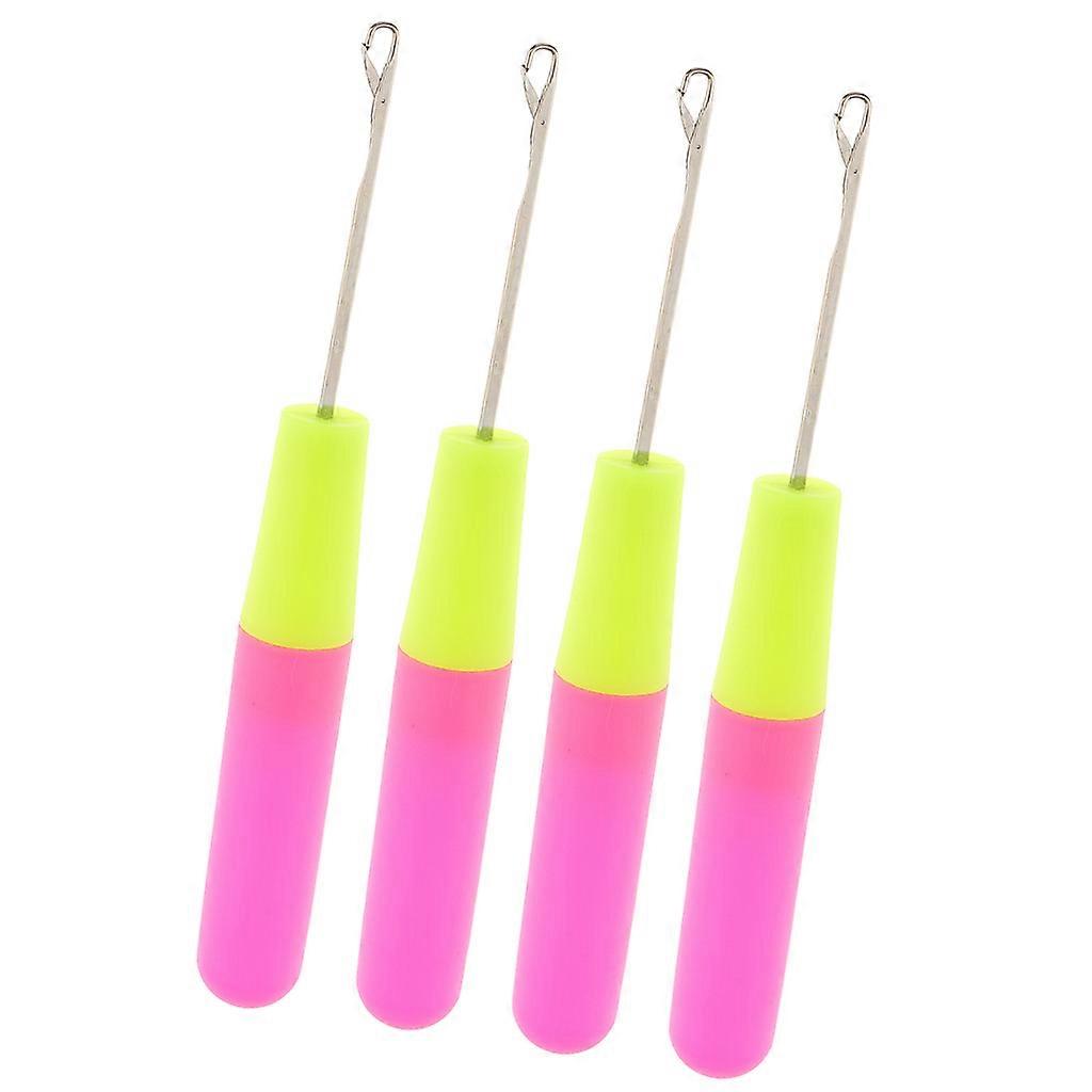 4Pcs Latch Hook Crochet Needle for Micro Braids and Dread Maintenance