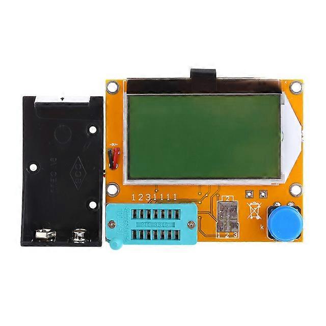 Transistor tester resistance and capacitance ESR Meter test NPN PNP