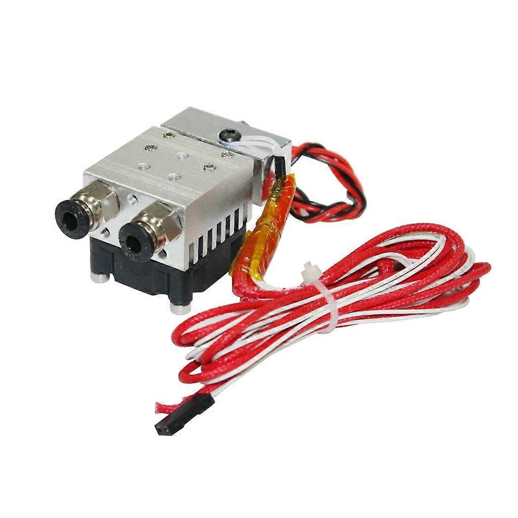 2 in 1 Out Hotend 3D Printer Part J-head Hotend 12V/24V 1.75mm 40W with Cooler