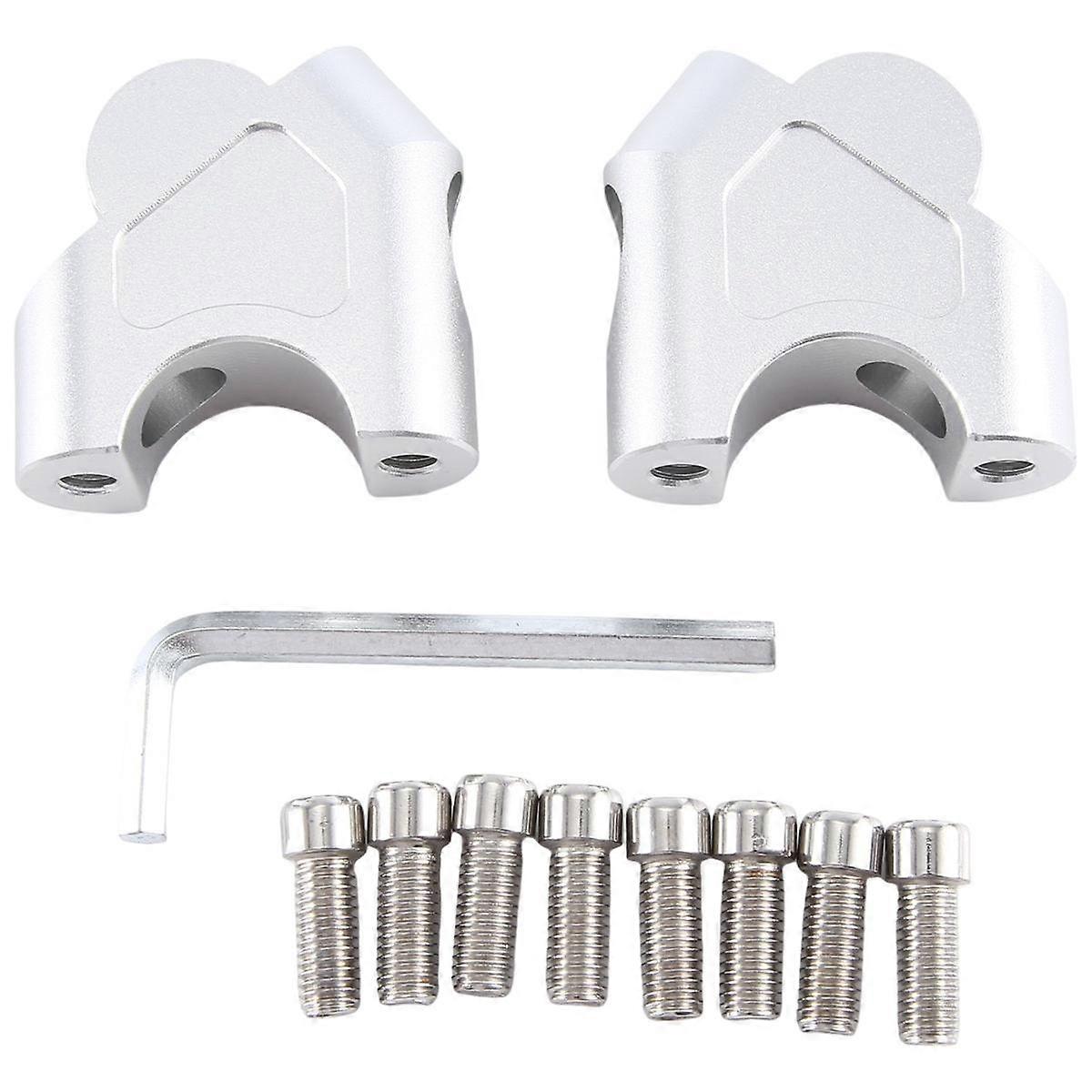 Motorcycle Handlebar Riser Drag Handle Bar Clamp Extend Adapter for Loncin VOGE 300AC 300DS 500R 50
