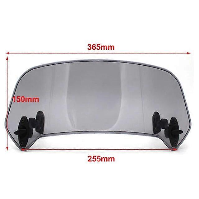 Back Protectors Motorcycle Windshield Extension Spoiler Windscreen Air Deflector for YAMAHA TDM 850 900 TDR250 XT1200Z/ZE XT660Z Super Tenere