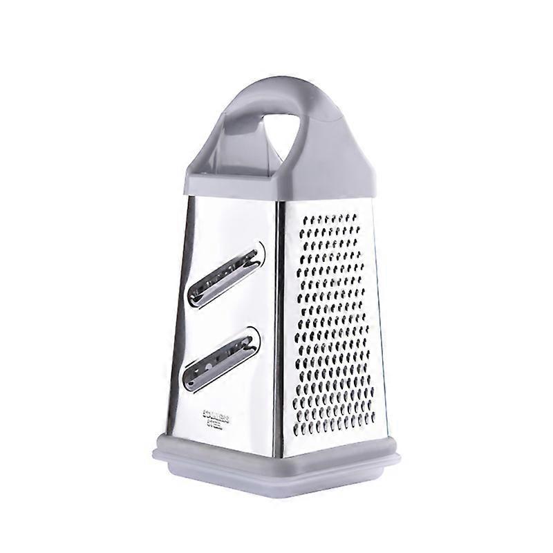 4 Sided Stainless Steel Blades Household Box Grater Container Manual Cheese Slicer Multipurpose Vegetables Cutter Kitchen Tools