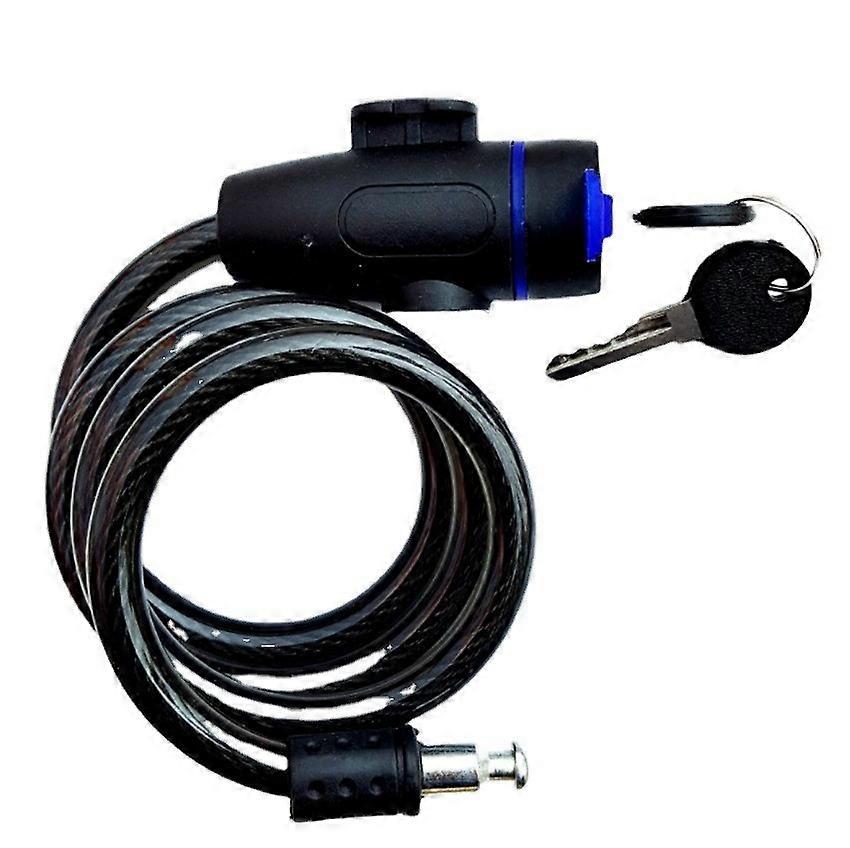 Spiral bicycle lock - 12 mm x 1.5 m