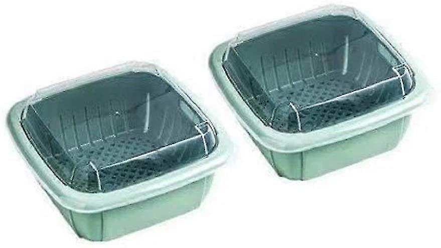 3-in-1 Kitchen Colander & Bowl Sets With Lid