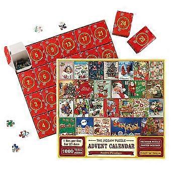 Exciting 2023 Christmas Advent Calendar Jigsaw Puzzle - 1000 Pieces For Holiday Delight