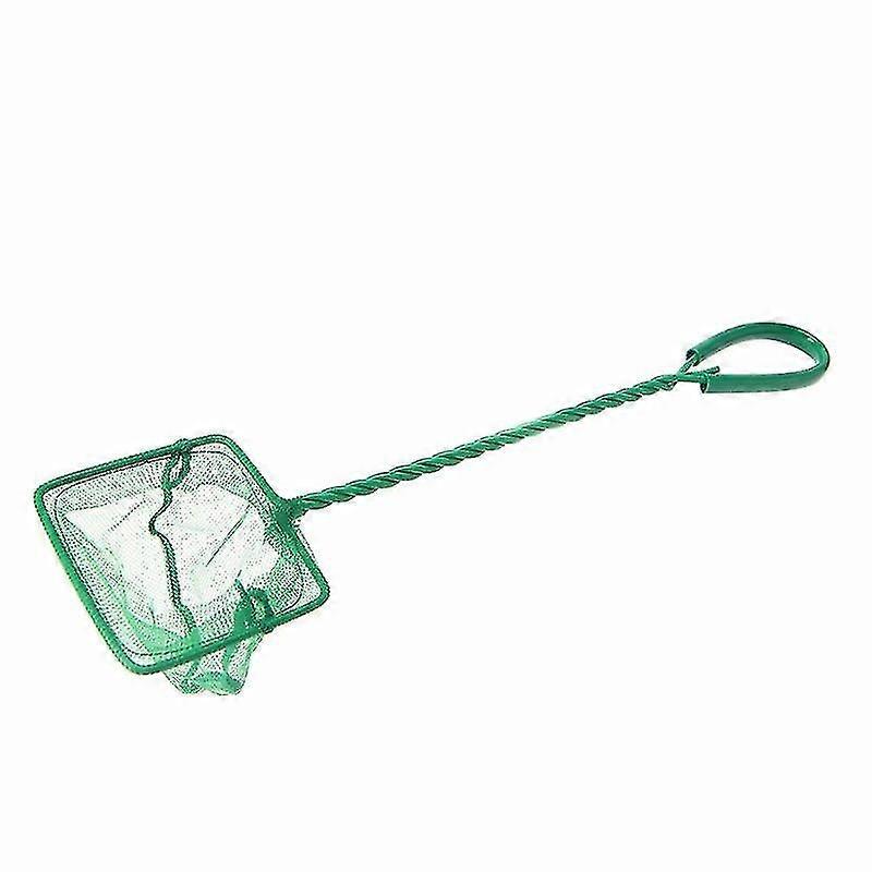 Portable Aquarium Fish Tank Square Shrimp Small Betta Tetra Fish Net For Fish Floating Objects Crab Net Cleaning Tool 3" Baobao
