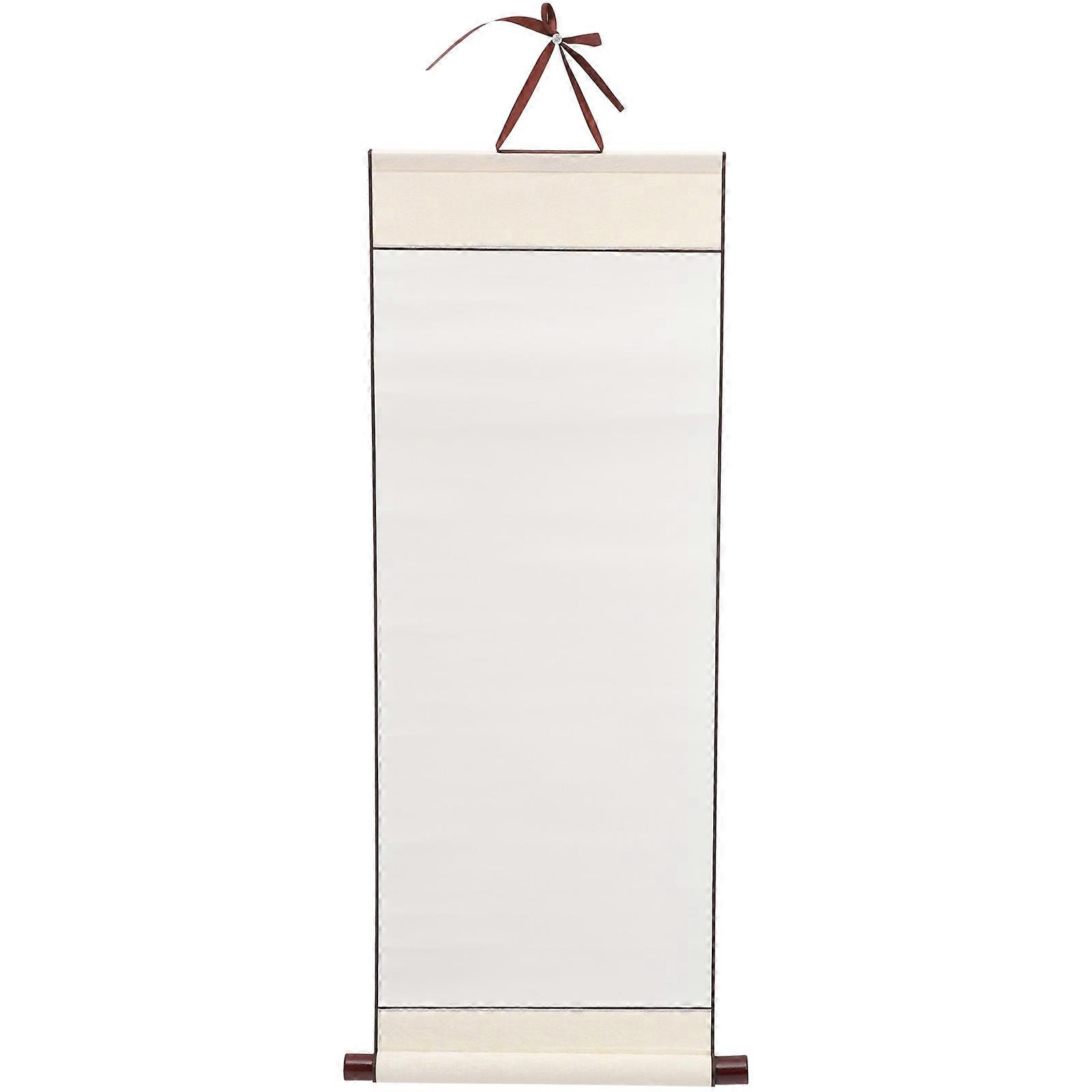 Enfants Drawing Roll Calligraphie Chinoise Scroll Wall Decor Hanging Wall Blank Scrolls Scroll Paper Blank Hanging Scroll