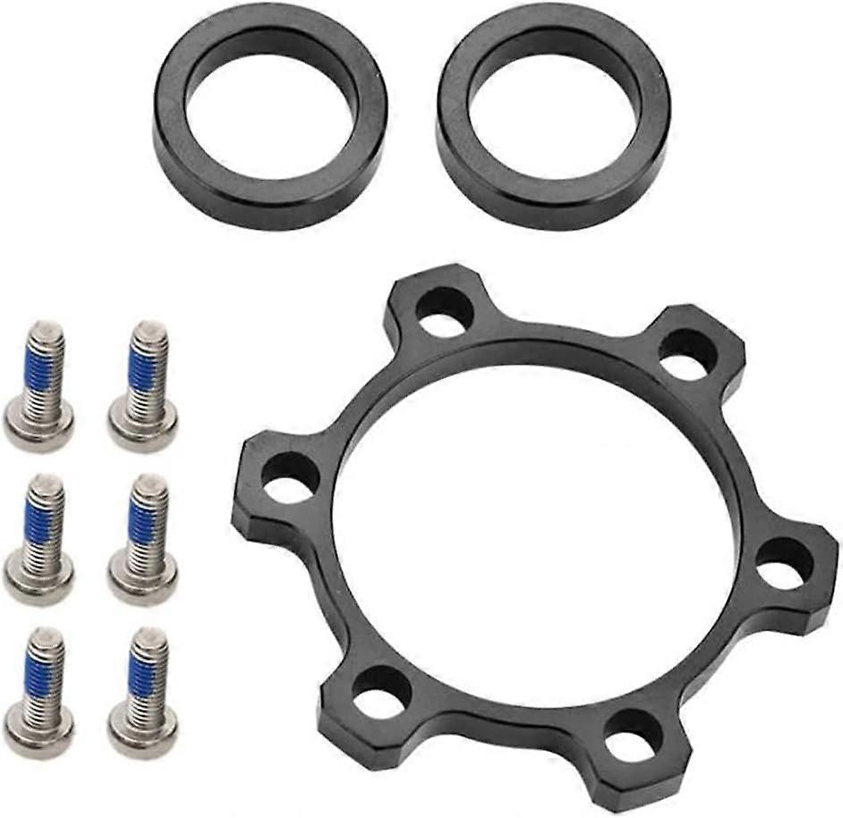 Front  Hub Conversion Adapter Boost Hub Conversion Kit Conversion Gasket Washer For Biking(Black)(1Pcs)