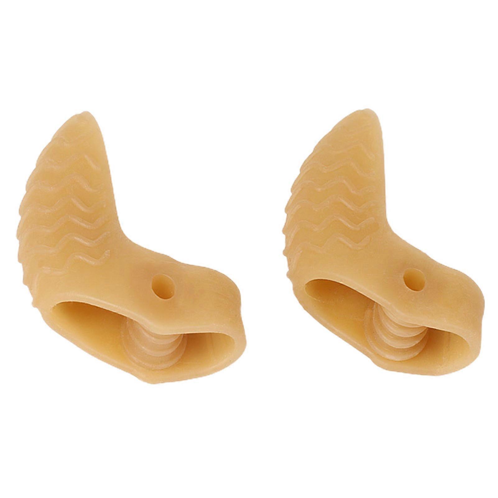 1 Pair Toe Separator Breathable High Elastic Soft Toe Separator Adjuster for Foot Care QinHai