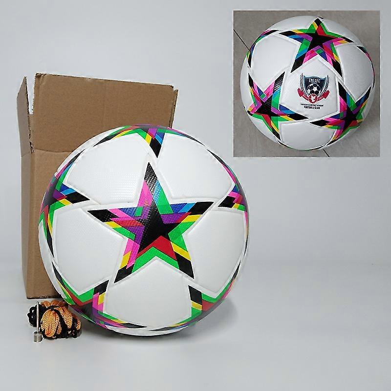 Custom LOGO Soccer Ball PU Seamless Team Match Football Training Balls High Quality Size 5 Printed Name