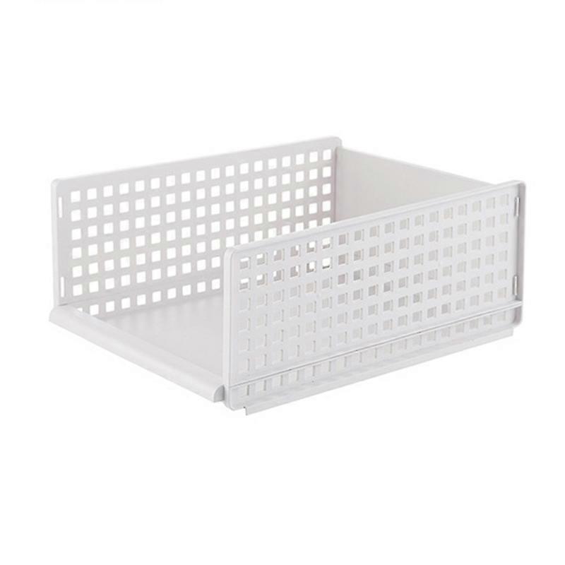 Detachable Clothes Organizer Wardrobe Partition Board Drawer Basket Shelf Box JIKAIX