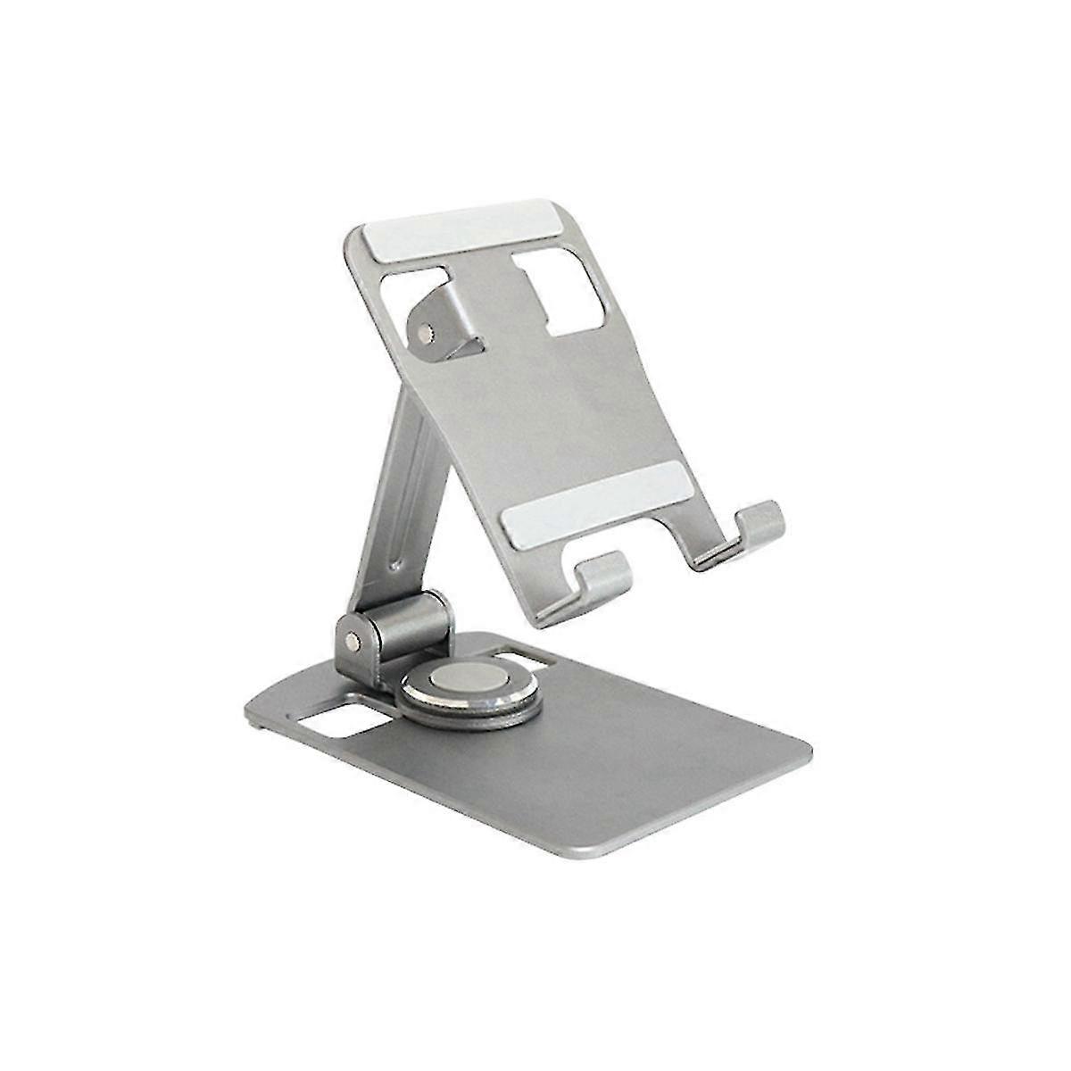 Multifunctional Double Folding Mobile Phone Aluminum Alloy Bracket Rotatable Lazy Mobile Phone Tabl