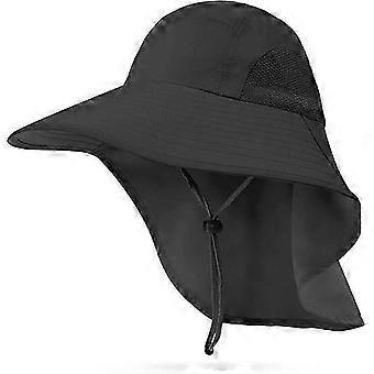 Women's Sun Hat, Summer Hats Sun Hats with Neck Protection, Waterproof Beach Hat UV Cap with Flap