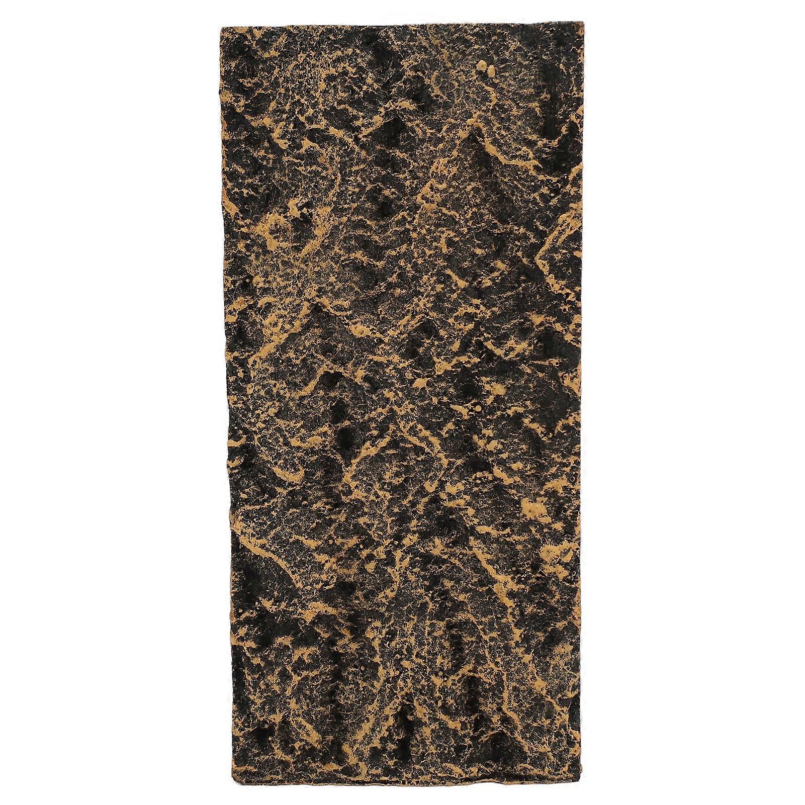 Rock Terrarium Background High Simulation Clear Texture PU Reptile Tank Background Board Habitat Climbing Board Decoration 26.5x12.5cm / 10.43x4.92in