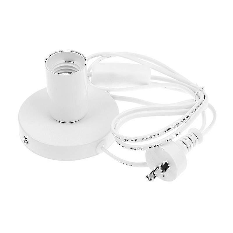 E27 Lamp Holder Cable Cord Au Plug Pendentif Ampoule Socket Base Switch Nouveau