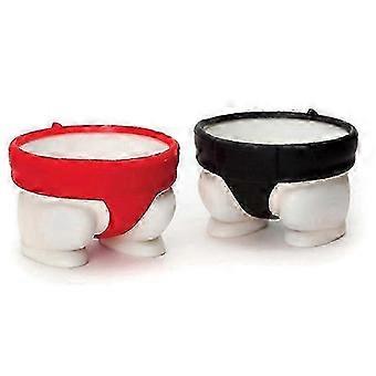 2 Piece Egg Cup Silica Gel Egg Cup Sumo Egg Cup Set Child...
