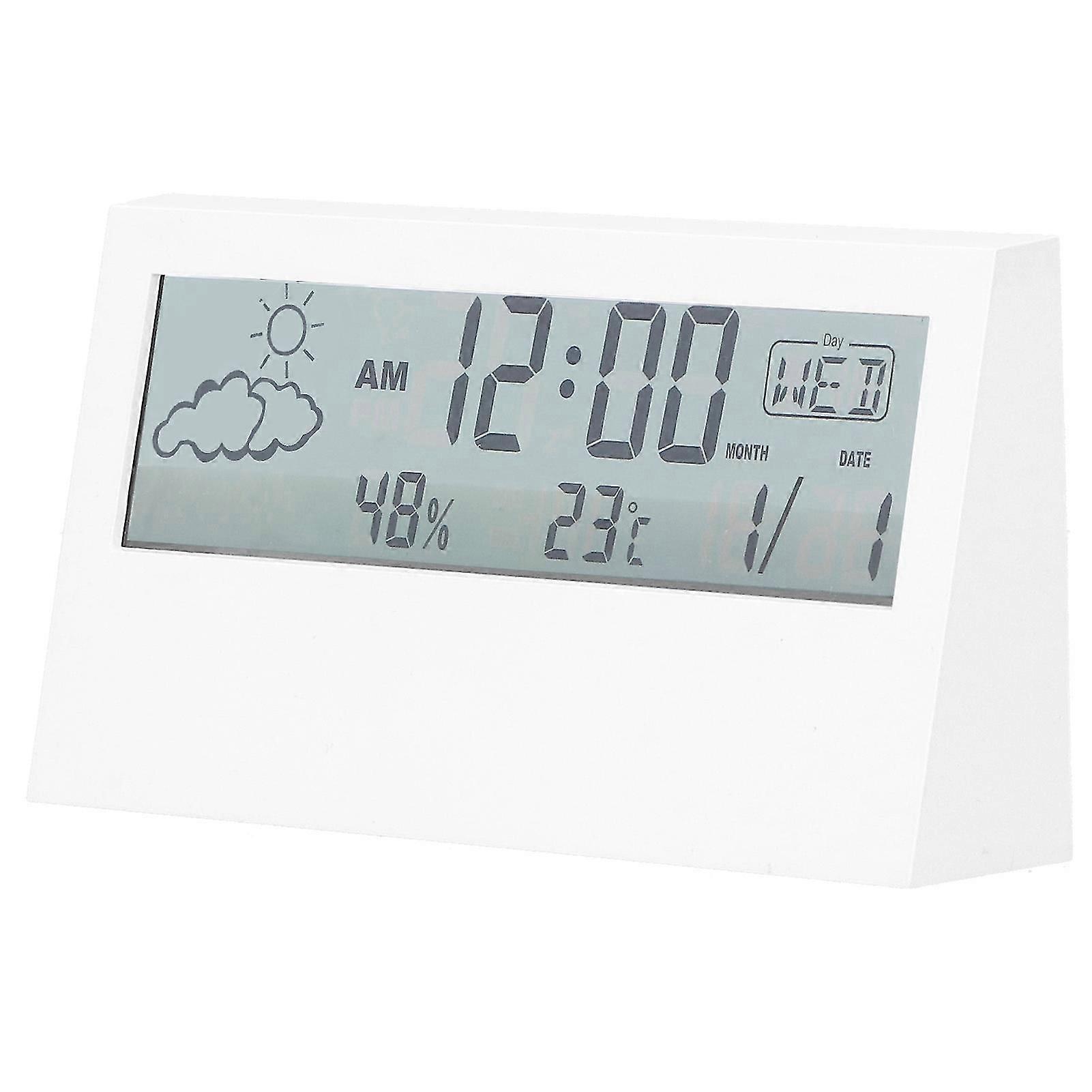 Multifunction Electronic Alarm Clock With Temperature Humidity Display Digital Clock For Home Boris