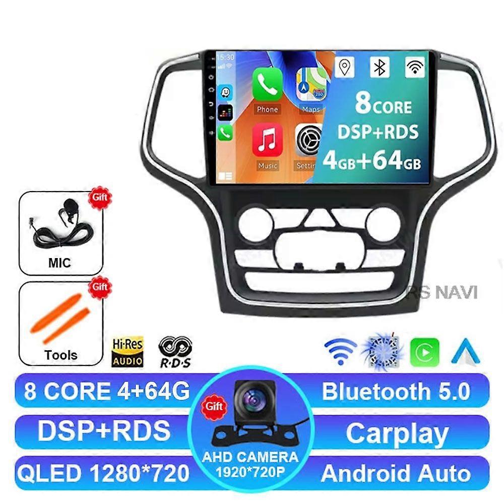 Redkid Android 14 Car Radio For Chrysler 200 200c 2015 - 2019 4g Lte Navigation Wireless Carplay Aut