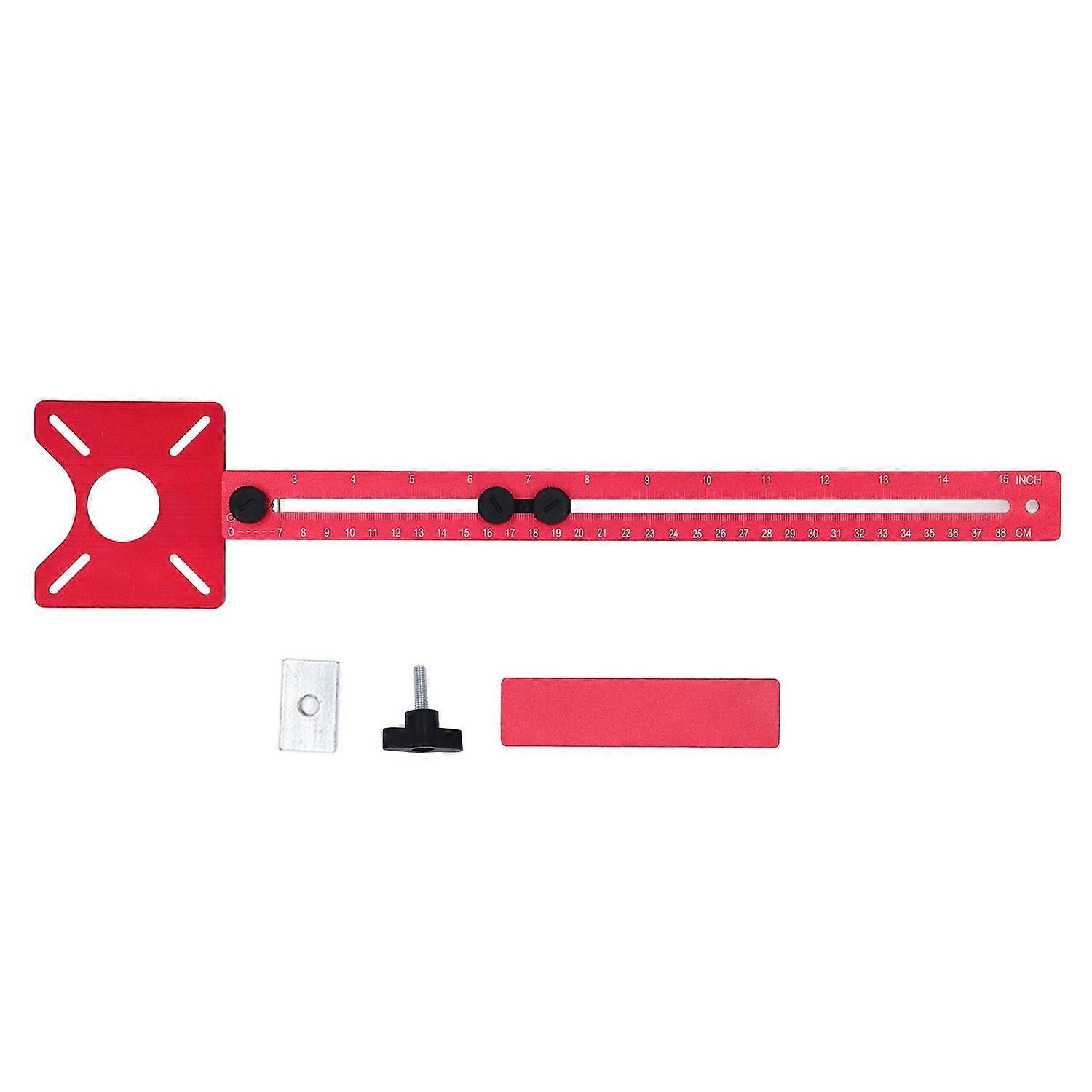 4 in 1 Milling Groove Bracket Adjustable Router Circle Cutting Jig Flip Board for Woodworking Trimmi