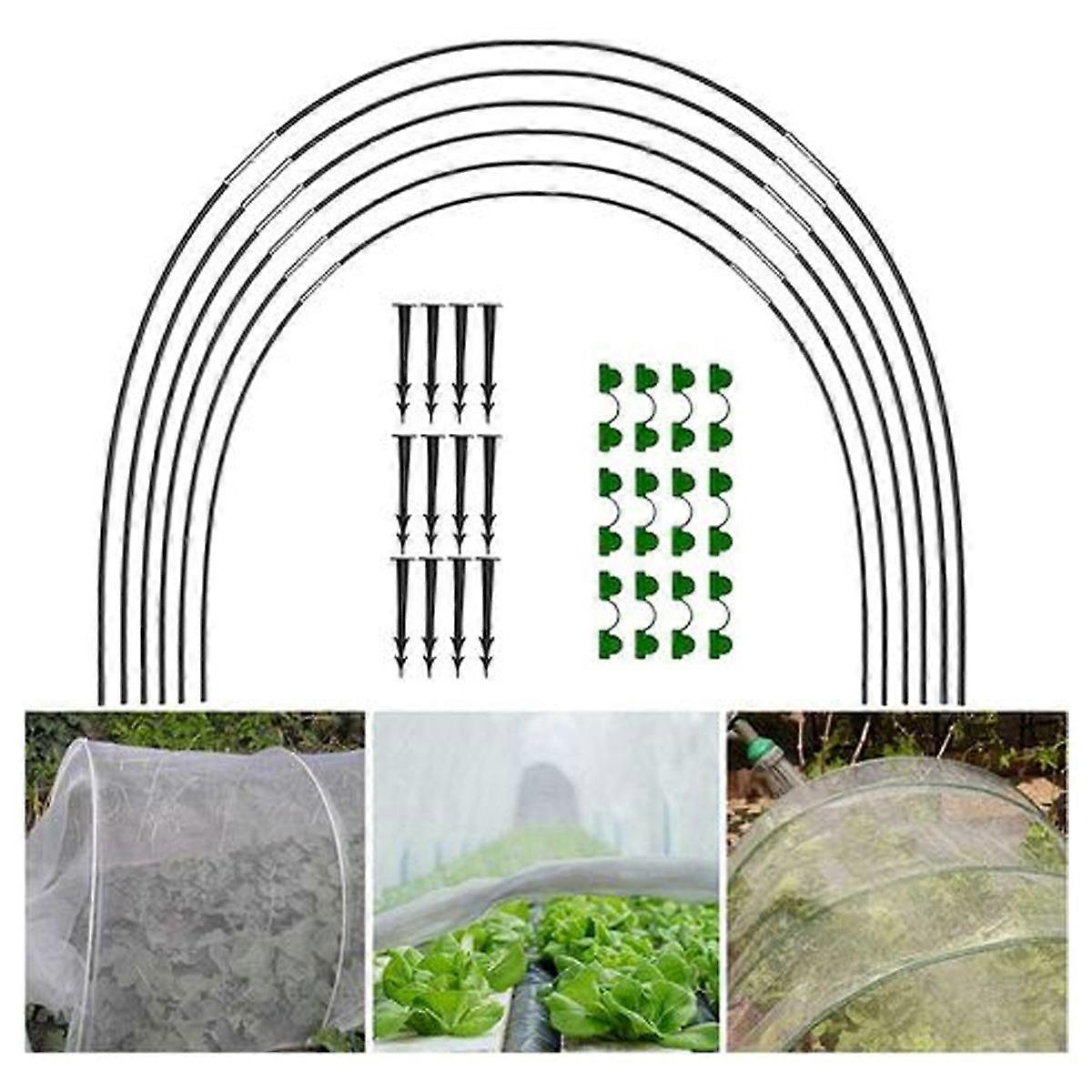 Gartenfaserstab -18 Stück Set ohne Netz