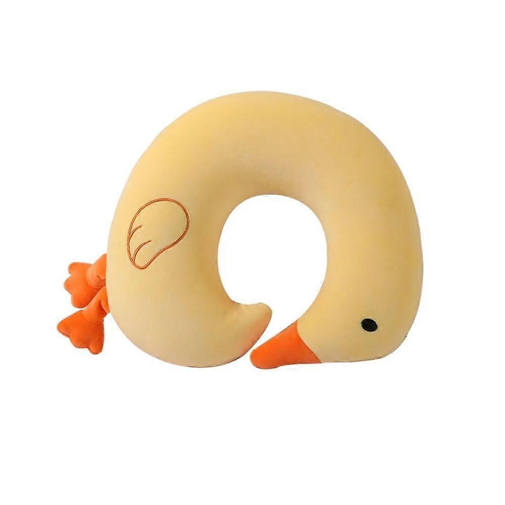 Cartoon U-shaped large goose pillow