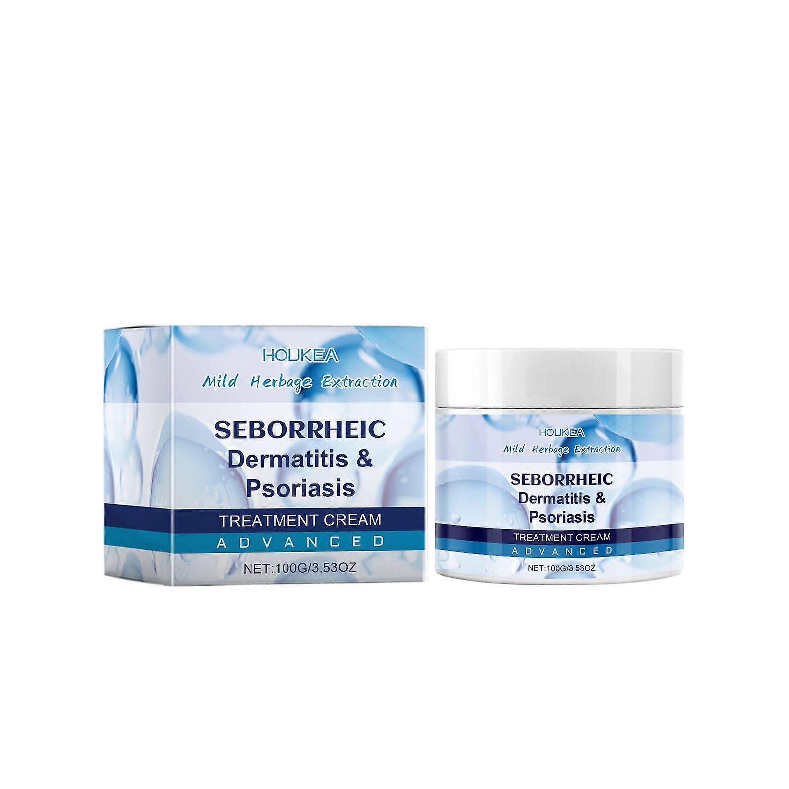 Seborrheic Dermatitis Cream, Scalp Treatment for Psoriasis, Folliculitis, Dry Itchy Scalp, Dandruff - Soothes And Moisturizes