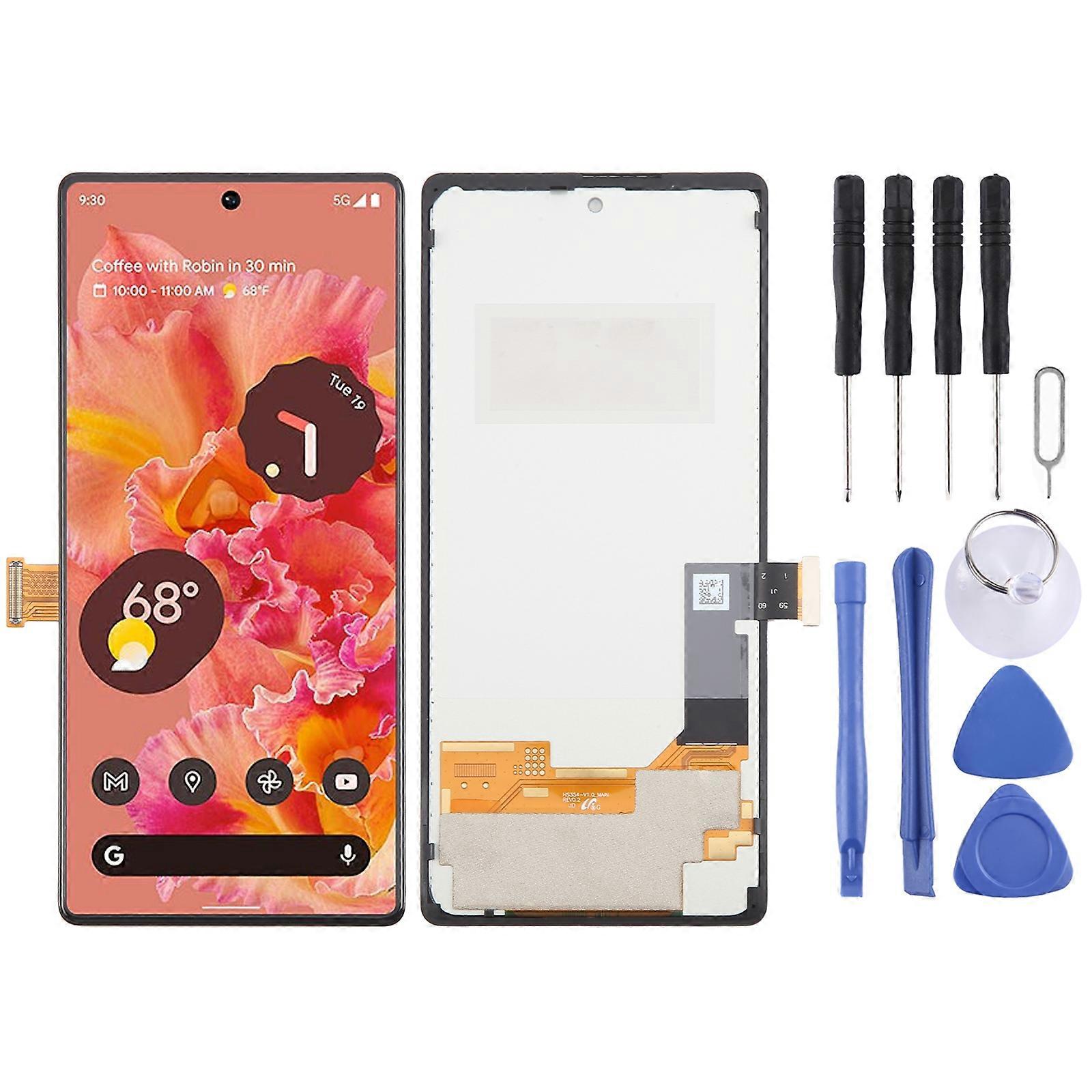 Για το Google Pixel 6 GB7N6 G9S9B16 G9S9B TFT LCD οθόνη ψηφιοποίησης πλήρη συναρμολόγηση, που δεν υποστηρίζει την αναγνώριση δακτυλικών αποτυπωμάτων