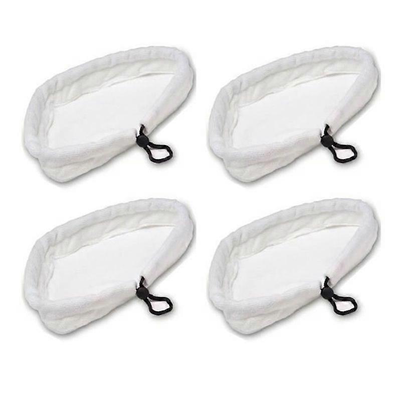 4 pcs Microfiber Mop MatSteam for H2O-Replacement Cleanliness Steam Mop Cloths