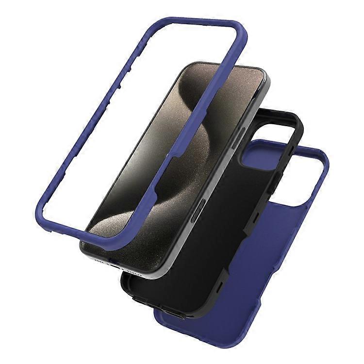 GW03 Compatible For iPhone 16 Pro Case TPU + PC Phone Cover Dual Layer Shockproof