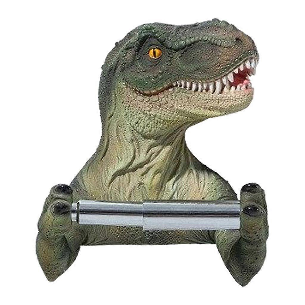Waterproof Dinosaur Holder Hardware Nail Tissue Rack Paper Towel Holder Roll