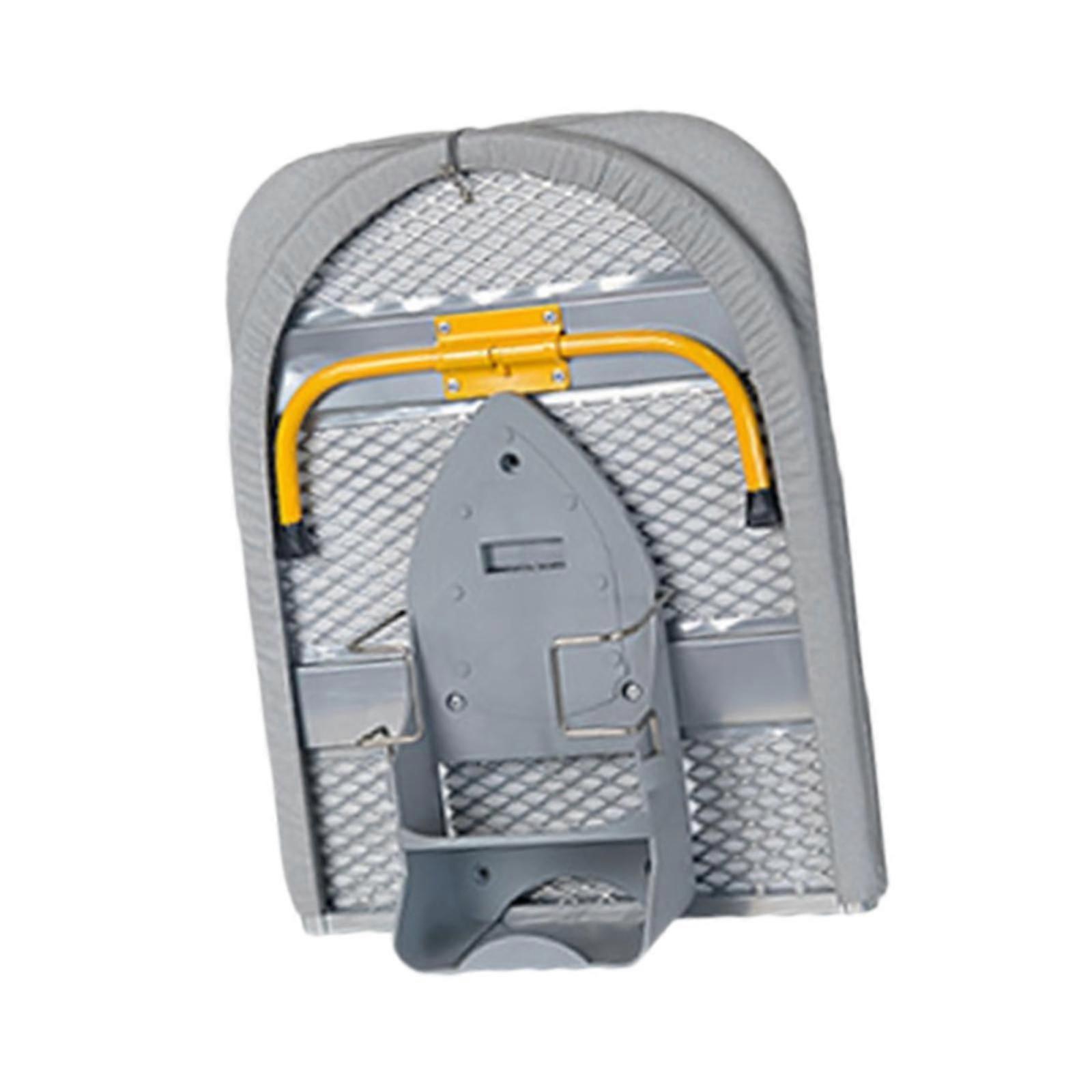 Ironing Board Mini Ironing Board with Iron Rest for Dorm Travel Laundry Room Silver