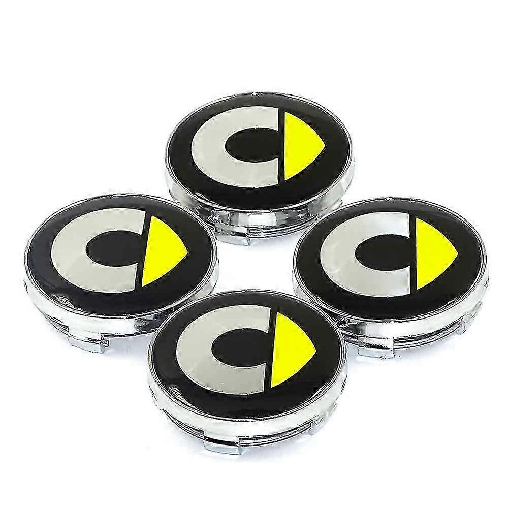 60mm Benz Smart Fortwo 451 453 Forfour 450 452 454 Cabrio Roadster Araba Amblemi Tekerlek Merkezi Hub C