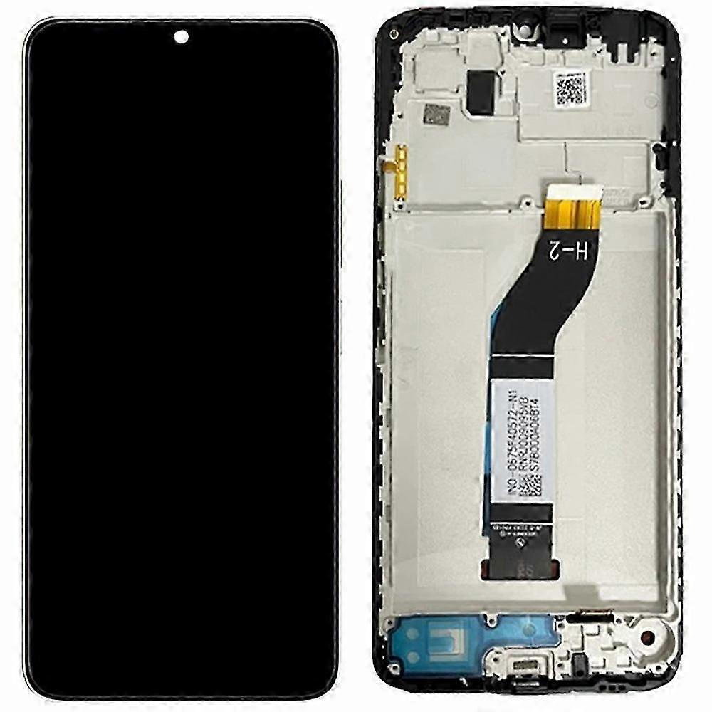 For Xiaomi Poco M6 5g Oem Grade S Ips Lcd Screen And Digitizer Assembly + Frame (without Logo)