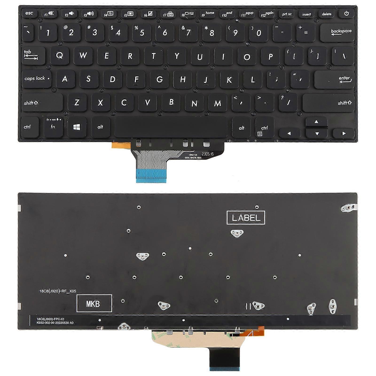 US Version Backlit Laptop Keyboard for Asus VivoBook S14 K430 A430 X430 S403 S4300F S4300U