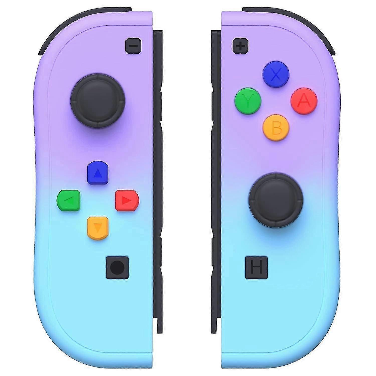Joycon Controller Compatible with Switch, Wireless Joy Cons Replacement for Switch Controller, Left and Right Switch Joycons Support Dual Vibration/Wa