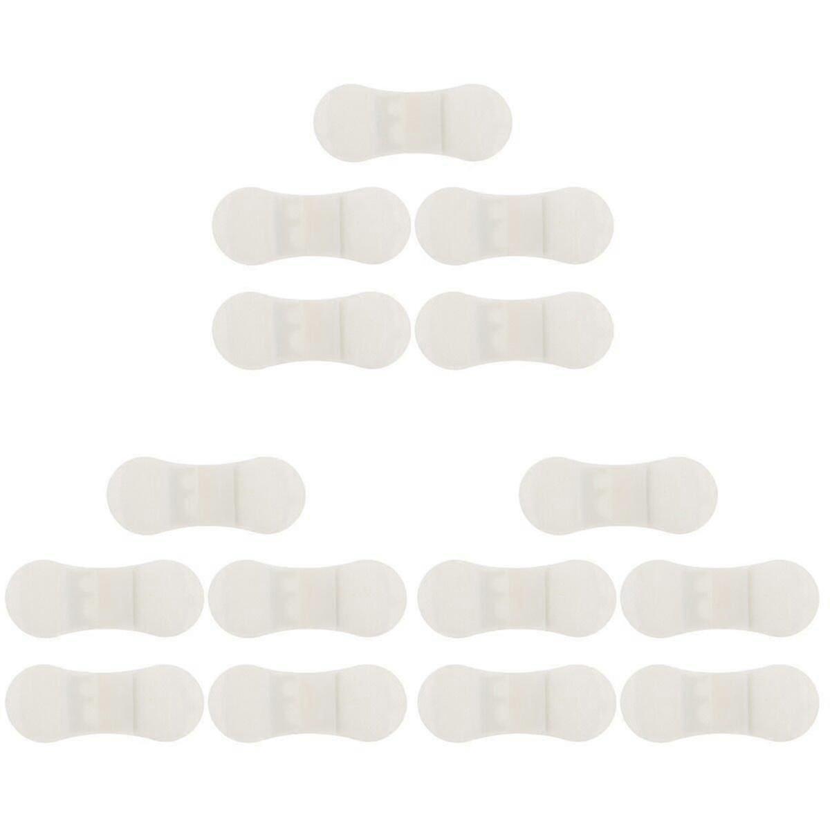 15 Pcs  Catheter Fixation Stickers Universal Catheter Fixing Stickers (beige)